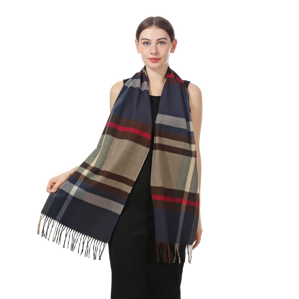 7656 Women Winter Scarf Elegant Shawl Wrap Men Supreme Comfort Style
